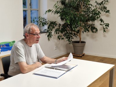 Gedichteabend mit Bernd Saalfrank