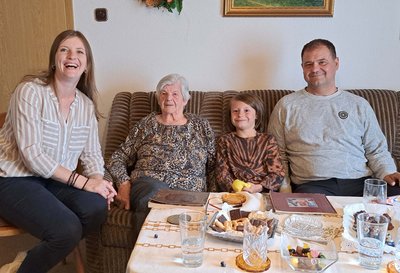 Älteste Bürgerin Leupoldsgrüns feiert ihren 95. Geburtstag!