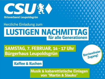 Lustiger Nachmittag für alle Generationen