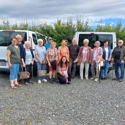 Leupoldsgrüner Senioren besuchen den Naturhof Faßmannsreuther Erde