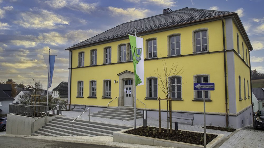 Unser neues Bürgerhaus "Alte Schule" inkl. Rathaus (Ansicht Schulstraße)